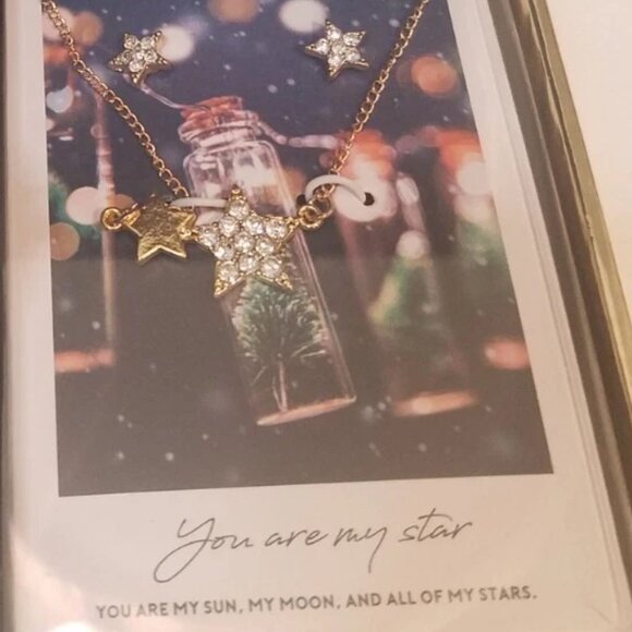 Jessica Carlyle Woman's Watch Set with matching Necklace & Earrings. Brand New - Picture 3 of 4